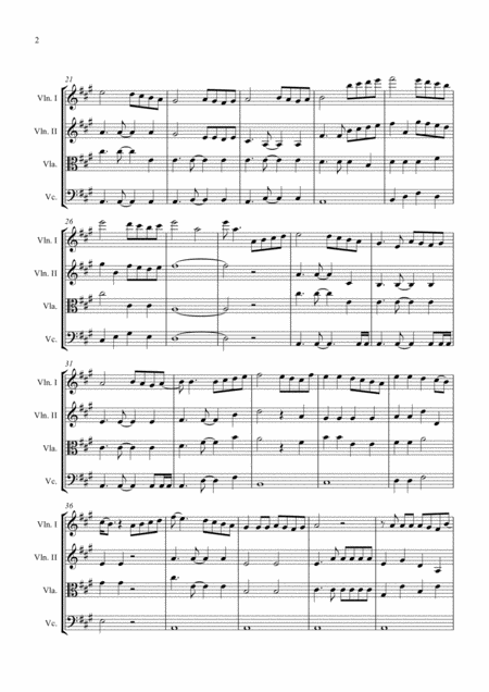 A Groovy Kind Of Love By Phil Collins Arranged For String Quartet Page 2