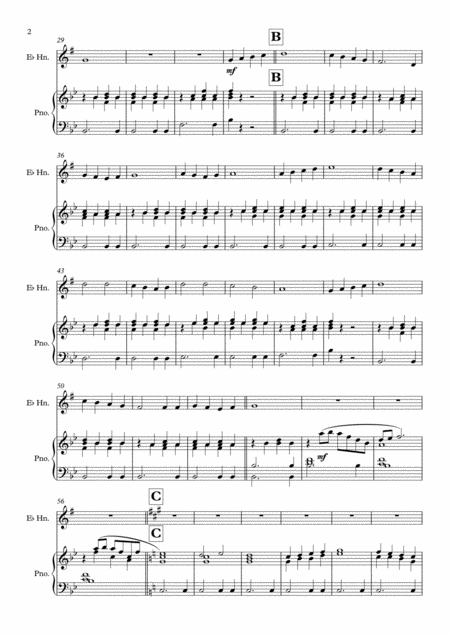 A Groovy Kind Of Love Solo For Eb Tenor Horn And Piano Page 2