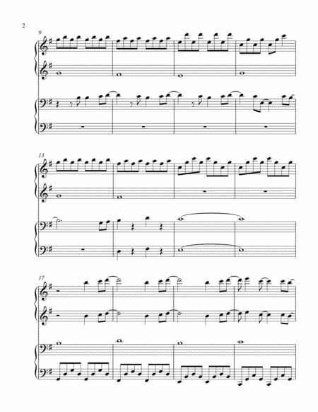 A Million Dreams 1 Piano 4 Hands Page 2