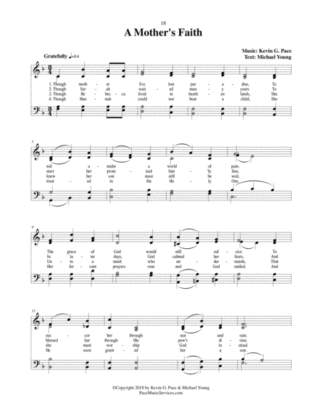 A Mothers Faith An Original Mothers Day Hymn Page 2