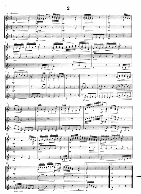 A Mozart Suite For Recorders Page 2