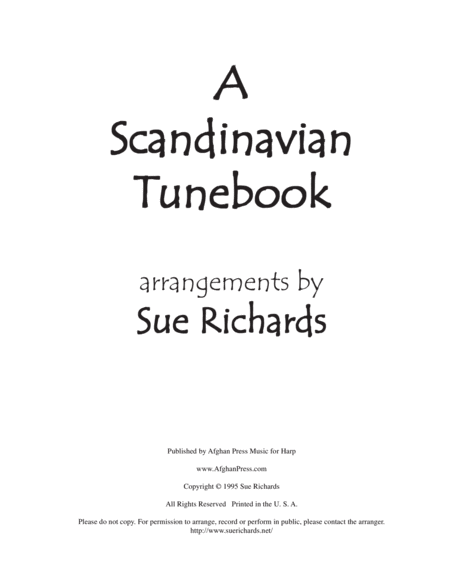 A Scandinavian Tunebook Page 2