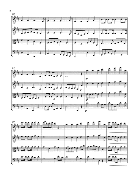 A Shelter In The Time Of Storm String Quartet Page 2