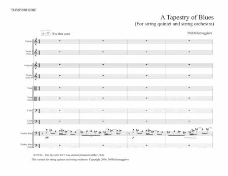 A Tapestry Of Blues Score Page 2