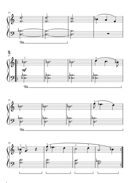 A Thousand Years By Christina Perri Early Intermediate Solo Piano Version Page 2