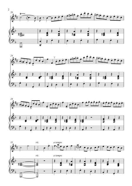 A Thousand Years Cornet Solo Page 2