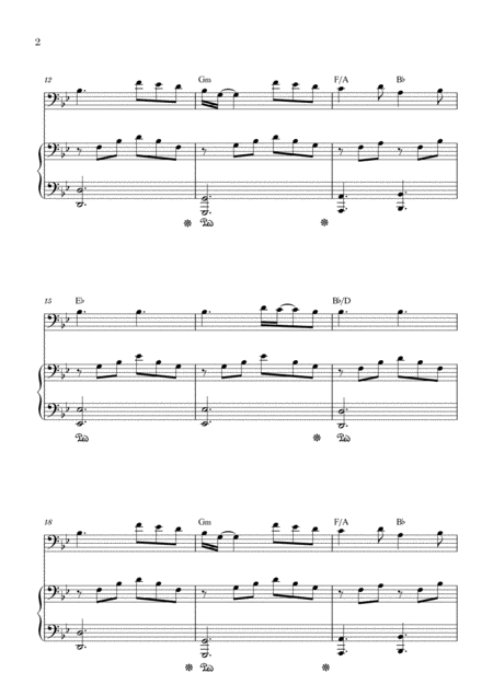 A Thousand Years For Cello And Piano Page 2