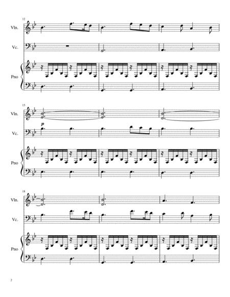 A Thousand Years For Piano Trio Page 2