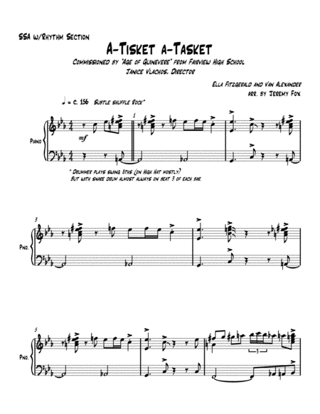 A Tisket A Tasket Ssa Level Iii Page 2