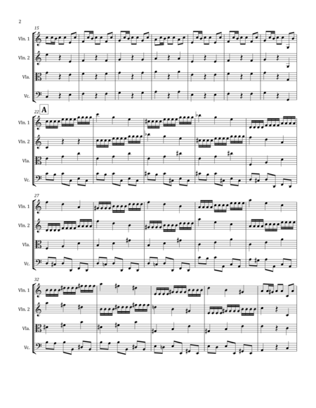 A Vivaldi Concerto In Do Maggiore Rv110 A New Arrangement For String Orchestra Page 2