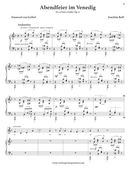 Abendfeier Im Venedig Op 51 No 4 Transposed To F Major Page 2