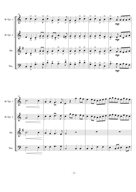 Acteon Scena Quinta Choeur De Chasseurs Page 2