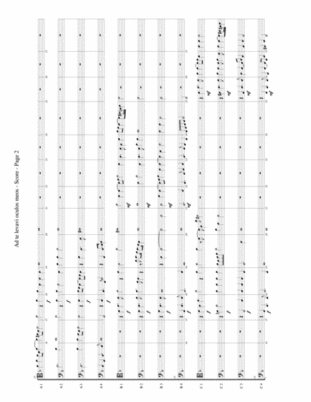 Ad Te Levavi Oculos Meos For Trombone Or Low Brass Duodectet 12 Part Ensemble Page 2