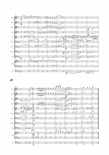 Adagietto Finale From Mahlers 3rd Symphony 10 Piece Brass Brass Page 2