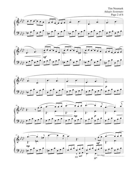 Adagio Sostenuto Page 2