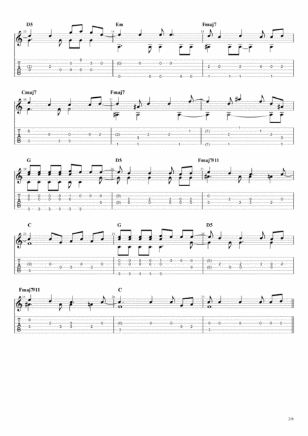 After The Gold Rush Neil Young For Solo Fingerstyle Guitar Page 2