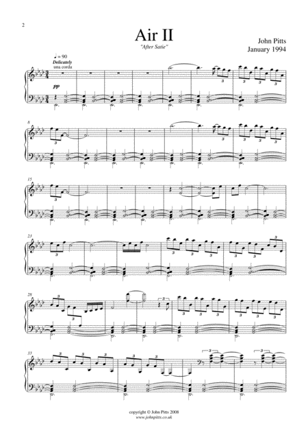 Air Ii After Satie 1994 Page 2