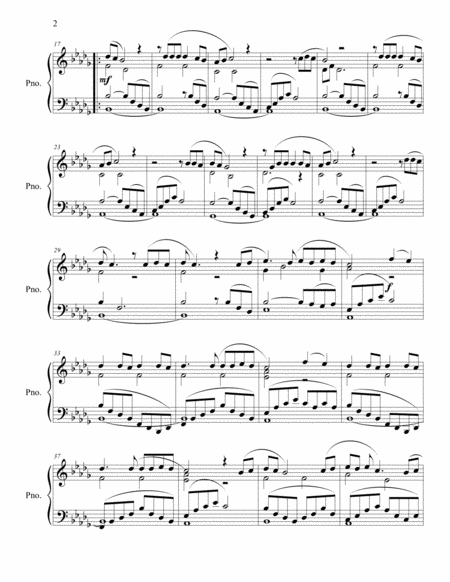 Ajo Me Mbyti Piano Solo Page 2