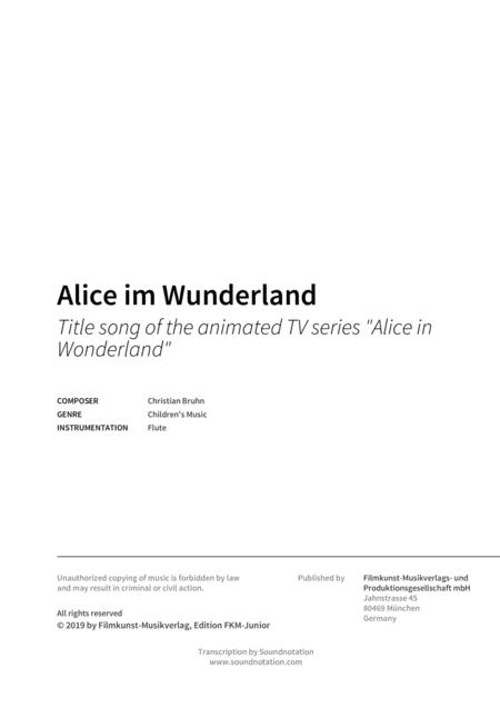 Alice Im Wunderland Page 2