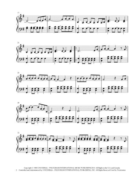 All I Want Is You U2 Harp Solo Page 2