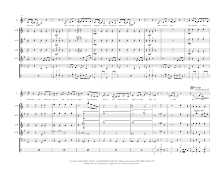 All That Jazz Vocal Solo W Saxophone Quartet Page 2