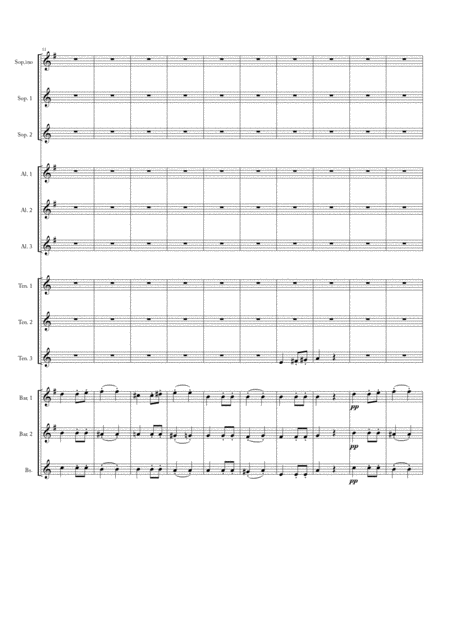 Allegretto From Symphony No 7 For Saxophone Ensemble Page 2
