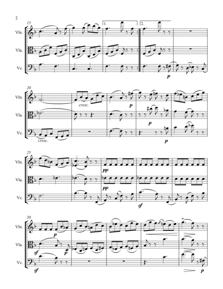 Allegretto Grazioso And Gigue Page 2