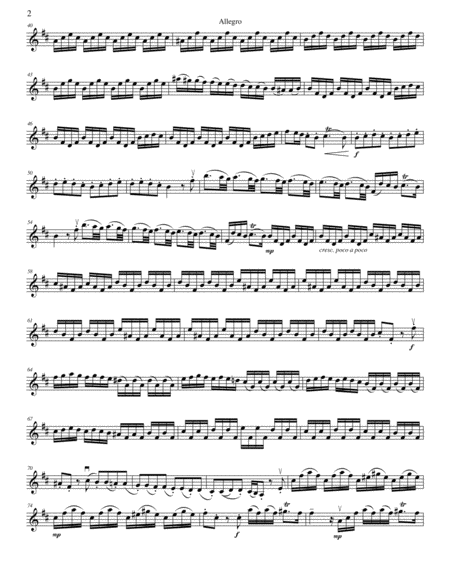 Allegro From Viola D Amore Page 2