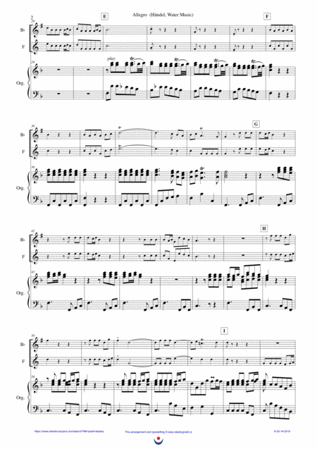 Allegro Water Music Page 2