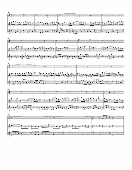 Allein Gott In Der Hoeh Sei Ehr Bwv 717 For Organ From Kirnberger Chorales Arrangement For 3 Recorders Page 2