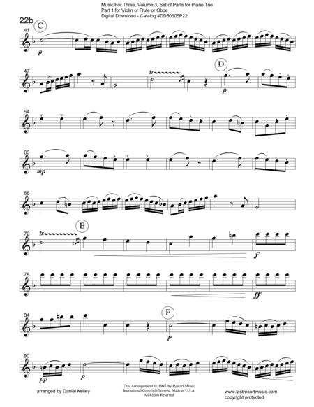 Alleluia From Exsultate Jubilate K 165 For Piano Trio Page 2