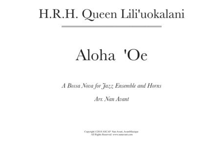 Aloha Oe For Jazz Ensemble And Horns A Bossa Nova Page 2