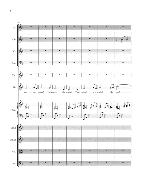 Amazing Grace Chamber Orchestra Page 2