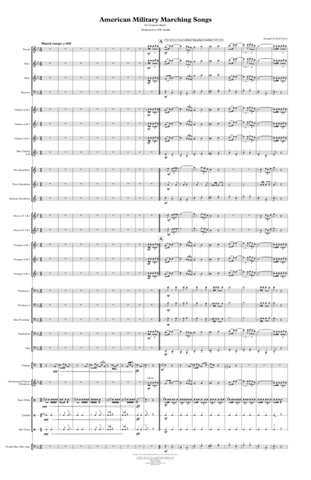American Marching Songs For Concert Band Page 2