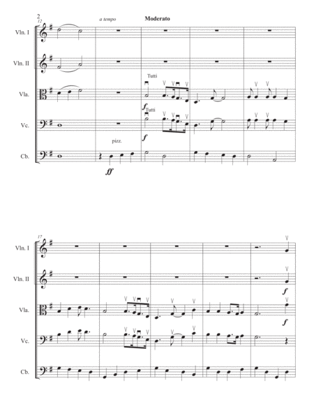 An American Christmas For String Orchestra Page 2