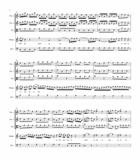 Anch Il Mar Par Che Sommerga Antonio Vivaldi Full Score Page 2