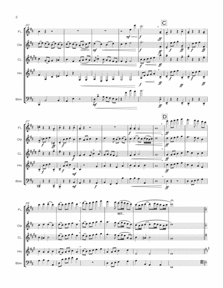 Ancient Airs And Dances Suite No 1 Arranged For Wind Quintet Page 2