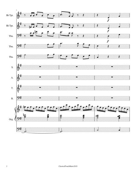 Ancient Words Satb Brass Quintet And Organ Page 2