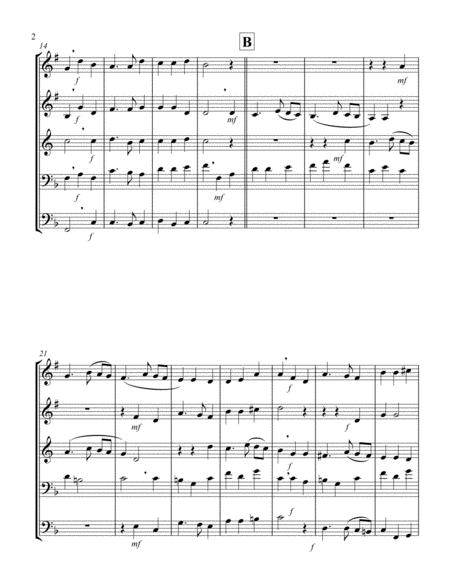 And The Glory Of The Lord From Messiah F Brass Quintet Page 2