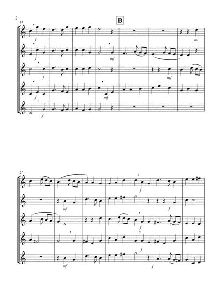 And The Glory Of The Lord From Messiah F French Horn Quintet Page 2