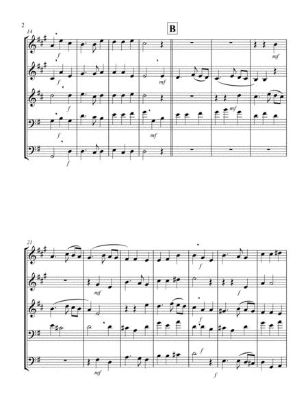 And The Glory Of The Lord From Messiah G Brass Quintet Page 2