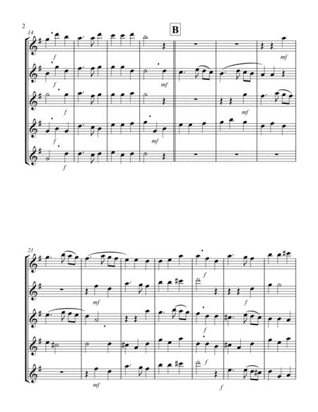 And The Glory Of The Lord From Messiah G Oboe Quintet Page 2