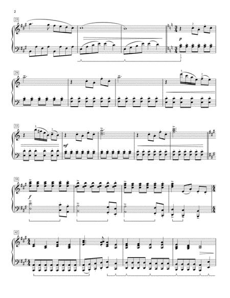 Angels From The Realms Of Glory Classical Version Arr Phillip Keveren Page 2