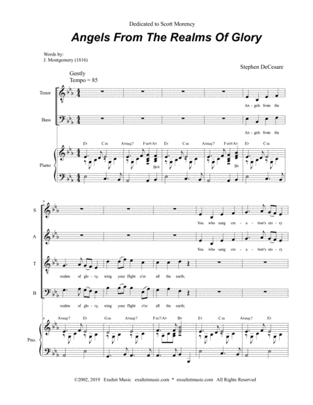 Angels From The Realms Of Glory For Satb Page 2