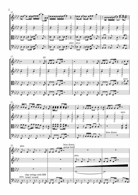 Another One Bites The Dust String Quartet Page 2