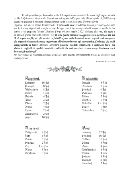 Anthology Of Organ Masterpieces 10th Volume Of 10 Js Bach Look At The List Of Songs Inside Page 2