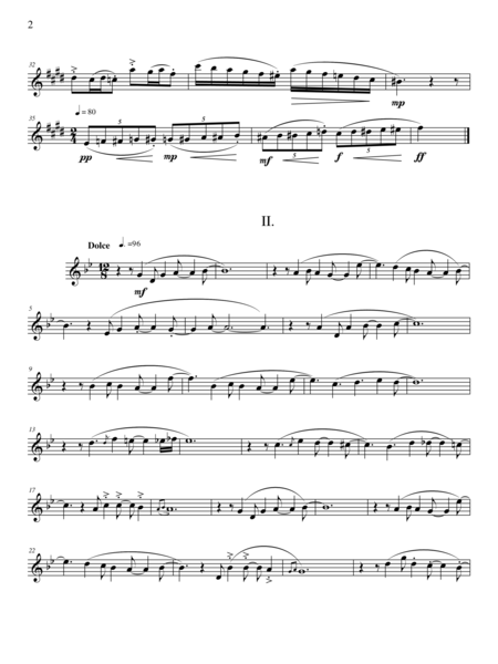 Antithesis For Solo English Horn Page 2
