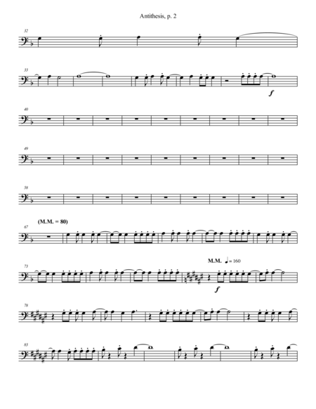 Antithesis Trombone 1 Page 2