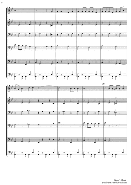 Anything Goes By Cole Porter Arranged For 5 Part Flexible Ensemble By David Catherwood Page 2