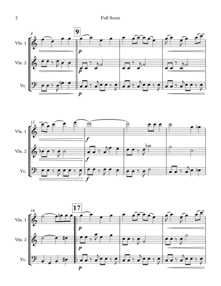 Anything Goes For String Trio Page 2